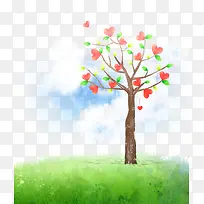 爱心树-空若网 爱心树-空若网