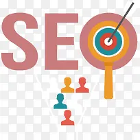 SEO 字体 扁平化 射靶-空若网 SEO 字体 扁平化 射靶-空若网