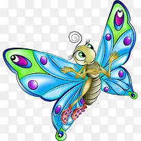 卡通蝴蝶仙子-空若网 卡通蝴蝶仙子-空若网