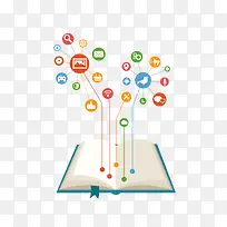 矢量书和图标-空若网 矢量书和图标-空若网