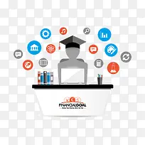 矢量学习创意素材-空若网 矢量学习创意素材-空若网