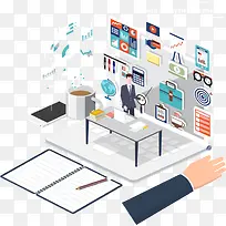 矢量笔记本电脑等距-空若网 矢量笔记本电脑等距-空若网