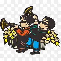 国画农民-空若网 国画农民-空若网