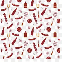 矢量创意食物底纹-空若网 矢量创意食物底纹-空若网