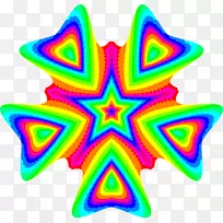 几何对称线六角夹子艺术.风水入口-空若网 几何对称线六角夹子艺术.风水入口-空若网