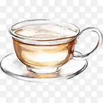 手绘一杯茶-空若网 手绘一杯茶-空若网