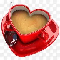 创意七夕海报咖啡杯子-空若网 创意七夕海报咖啡杯子-空若网