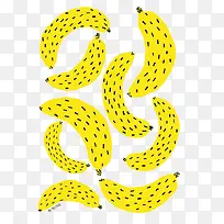 创意黄色香蕉-空若网 创意黄色香蕉-空若网