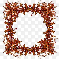 橙色花框-空若网 橙色花框-空若网