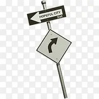 创意路标标牌-空若网 创意路标标牌-空若网