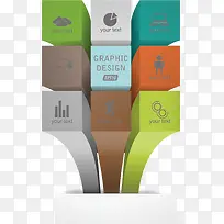 立体信息图表-空若网 立体信息图表-空若网