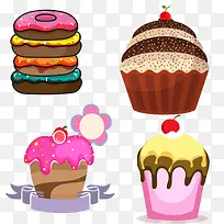 卡通甜点-空若网 卡通甜点-空若网