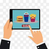 矢量网络点餐下载-空若网 矢量网络点餐下载-空若网