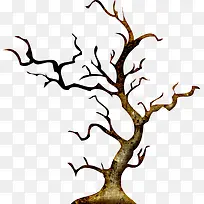 手绘枯树-空若网 手绘枯树-空若网