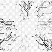 矢量科技线条-空若网 矢量科技线条-空若网