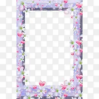 清新花朵边框纹理-空若网 清新花朵边框纹理-空若网