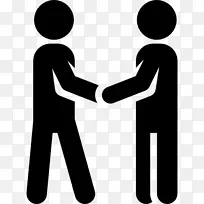 电脑图标握手-空若网 电脑图标握手-空若网