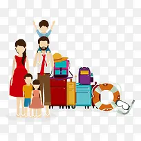 矢量出游素材-空若网 矢量出游素材-空若网