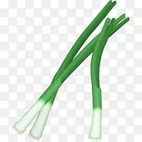 三根大白葱-空若网 三根大白葱-空若网