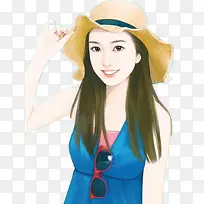 ��ñ�ӵĿɰ�Ů��-������