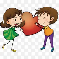 互表爱意的情侣-空若网 互表爱意的情侣-空若网