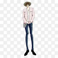 ����˧����ʽʱװ�廭��Ƹ�-������