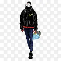 ��ʽ��װ��Ʋ廭-������