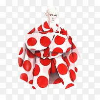 手绘创意时尚服装插画-空若网 手绘创意时尚服装插画-空若网