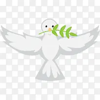 白色和平鸽-空若网 白色和平鸽-空若网