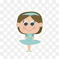 矢量卡通扁平化美女-空若网 矢量卡通扁平化美女-空若网