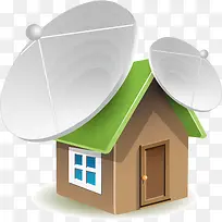 卡通卫星接收装置安装示范-空若网 卡通卫星接收装置安装示范-空若网