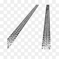 黑色的车轮印素材-空若网 黑色的车轮印素材-空若网