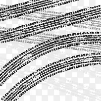 车轮印矢量图片-空若网 车轮印矢量图片-空若网