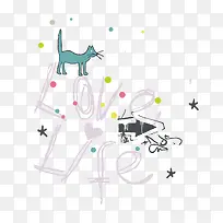 印花字母动物结合-空若网 印花字母动物结合-空若网