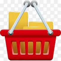 购物筐png矢量素材-空若网 购物筐png矢量素材-空若网