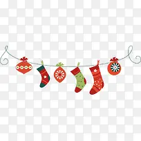 圣诞节各式圣诞袜-空若网 圣诞节各式圣诞袜-空若网