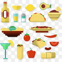 矢量手绘食物-空若网 矢量手绘食物-空若网