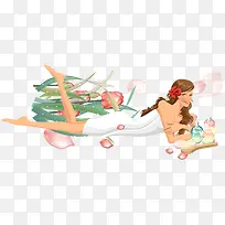 时尚女人矢量-空若网 时尚女人矢量-空若网