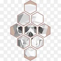 创意几何组合图形-空若网 创意几何组合图形-空若网