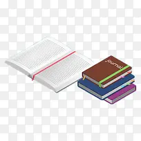 卡通手绘书本-空若网 卡通手绘书本-空若网