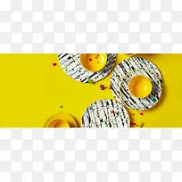 黄色餐具高清海报-空若网 黄色餐具高清海报-空若网