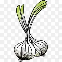 手绘矢量蔬菜-空若网 手绘矢量蔬菜-空若网