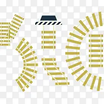 铁轨创意矢量图-空若网 铁轨创意矢量图-空若网