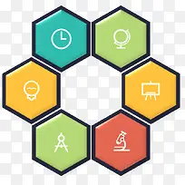 彩色蜂巢-空若网 彩色蜂巢-空若网