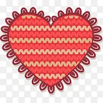 卡通精美手绘毛线心-空若网 卡通精美手绘毛线心-空若网