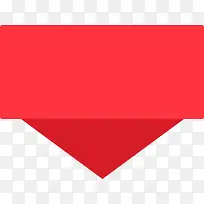 红色三角形背景-空若网 红色三角形背景-空若网