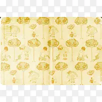 复古插画背景底纹-空若网 复古插画背景底纹-空若网