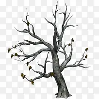 手绘树干素材-空若网 手绘树干素材-空若网