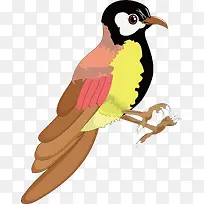 啄木鸟装饰矢量素材-空若网 啄木鸟装饰矢量素材-空若网