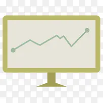 矢量扁平上升趋势图素材-空若网 矢量扁平上升趋势图素材-空若网